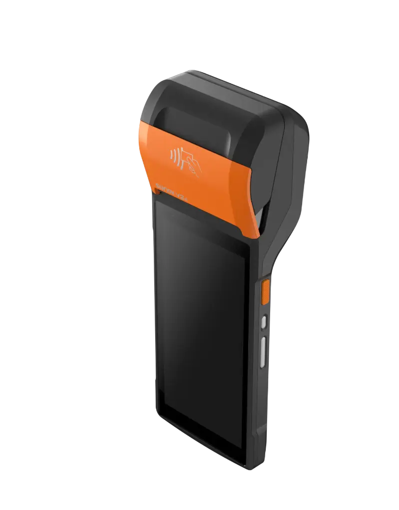 V2s-Smart Mobile Terminal SUNMI V2s
EN（5.5HD+、MT8766、8G+1G、5M
AF、2*NanoSIM+MicroSD、US 4G、laber print、 US Adapter）